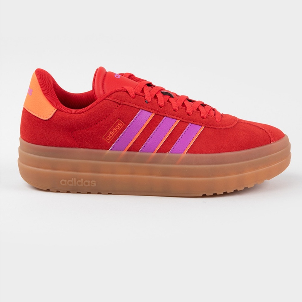 Adidas VL Court Bold Shoes in Red